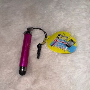 Pink Mini Stylus for Cell Phones